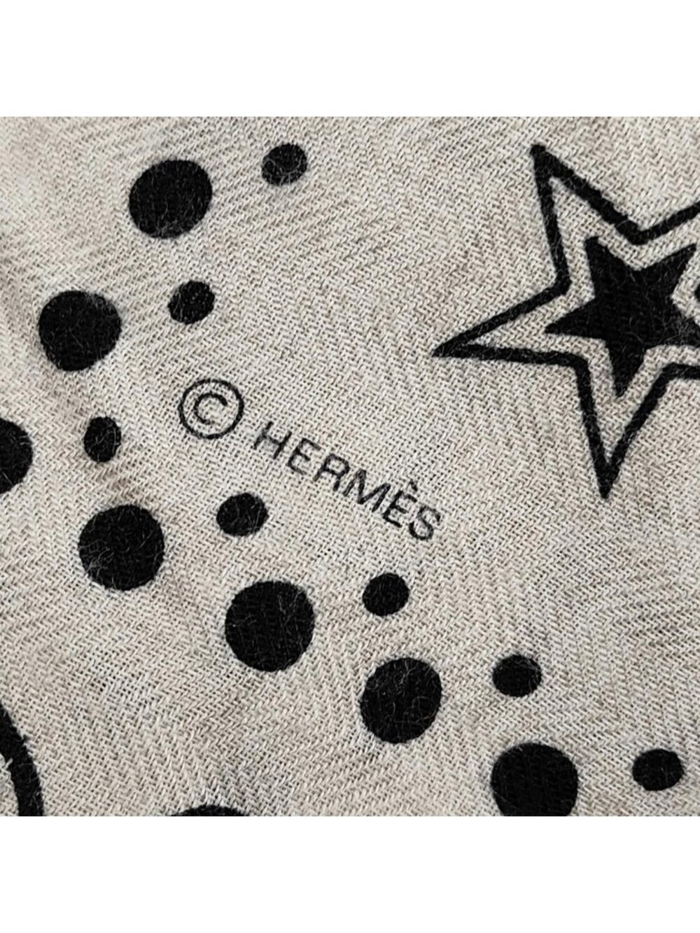 Hermes Carre Geant 140 Lecre Bandana Cassisil Tag Scarf - Picture 6 of 7